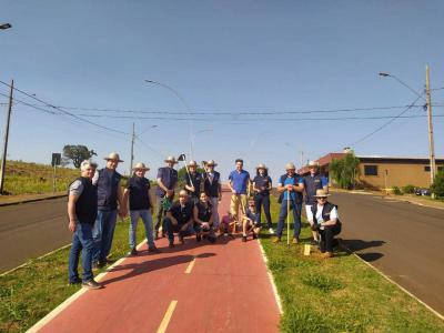 Rotary Clube realizou o Plantio de Ã¡rvores em Laranjeiras do Sul